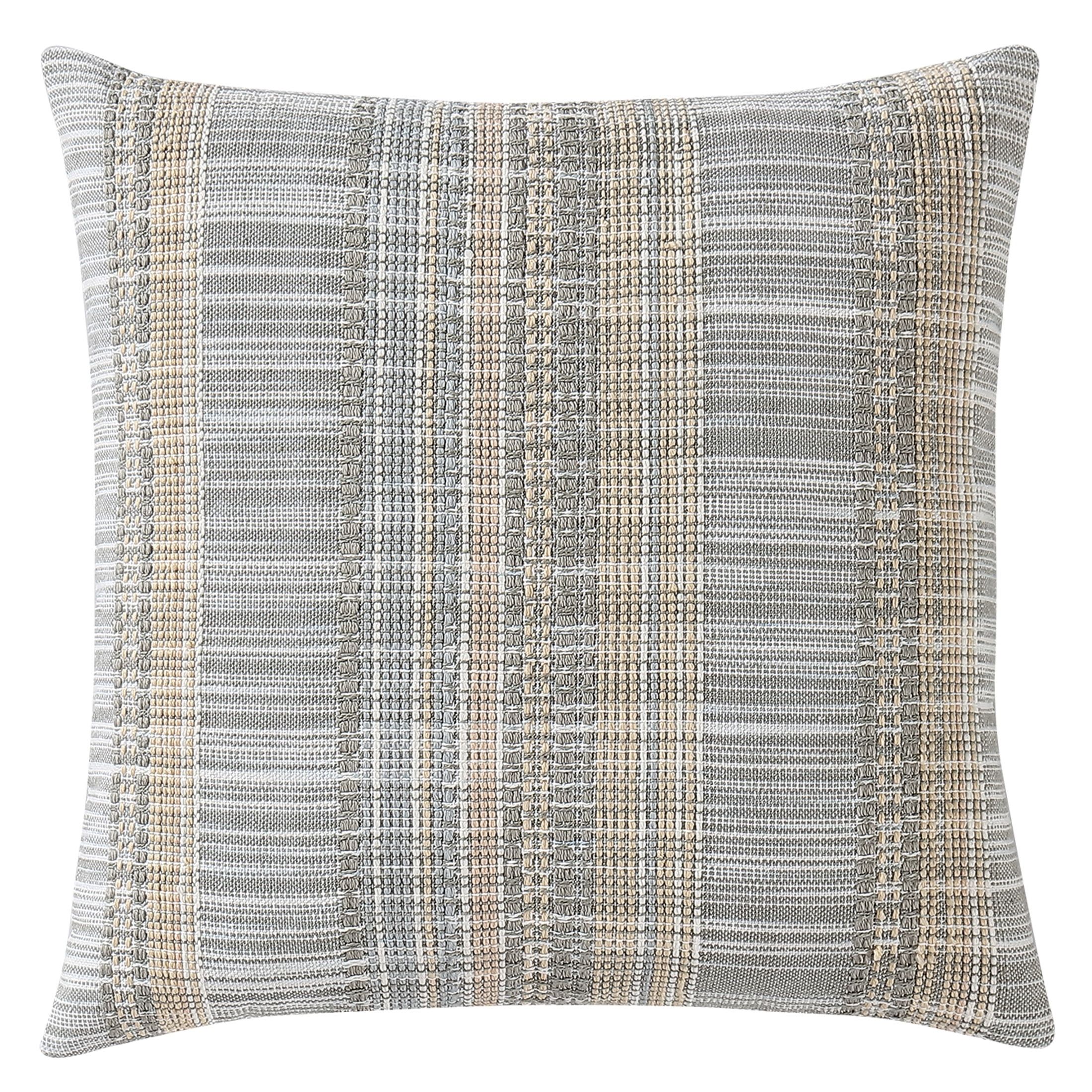 Mainstays, Space Thin Decorative Pillow, Square, 18" x 18", Grey, 1 Piece | Walmart (US)