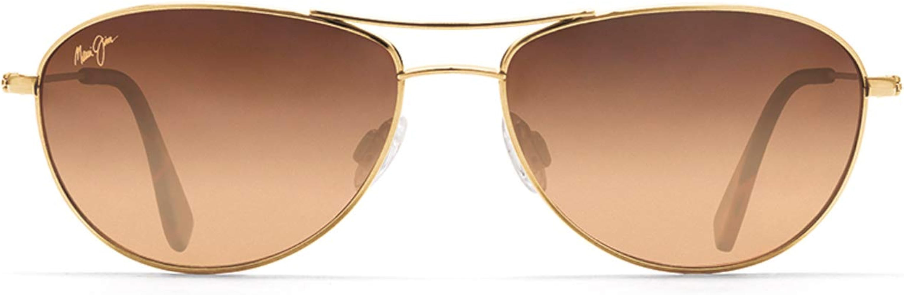 Maui Jim Polarized Men's and Women's Baby Beach Aviator Sunglasses | Amazon (US)