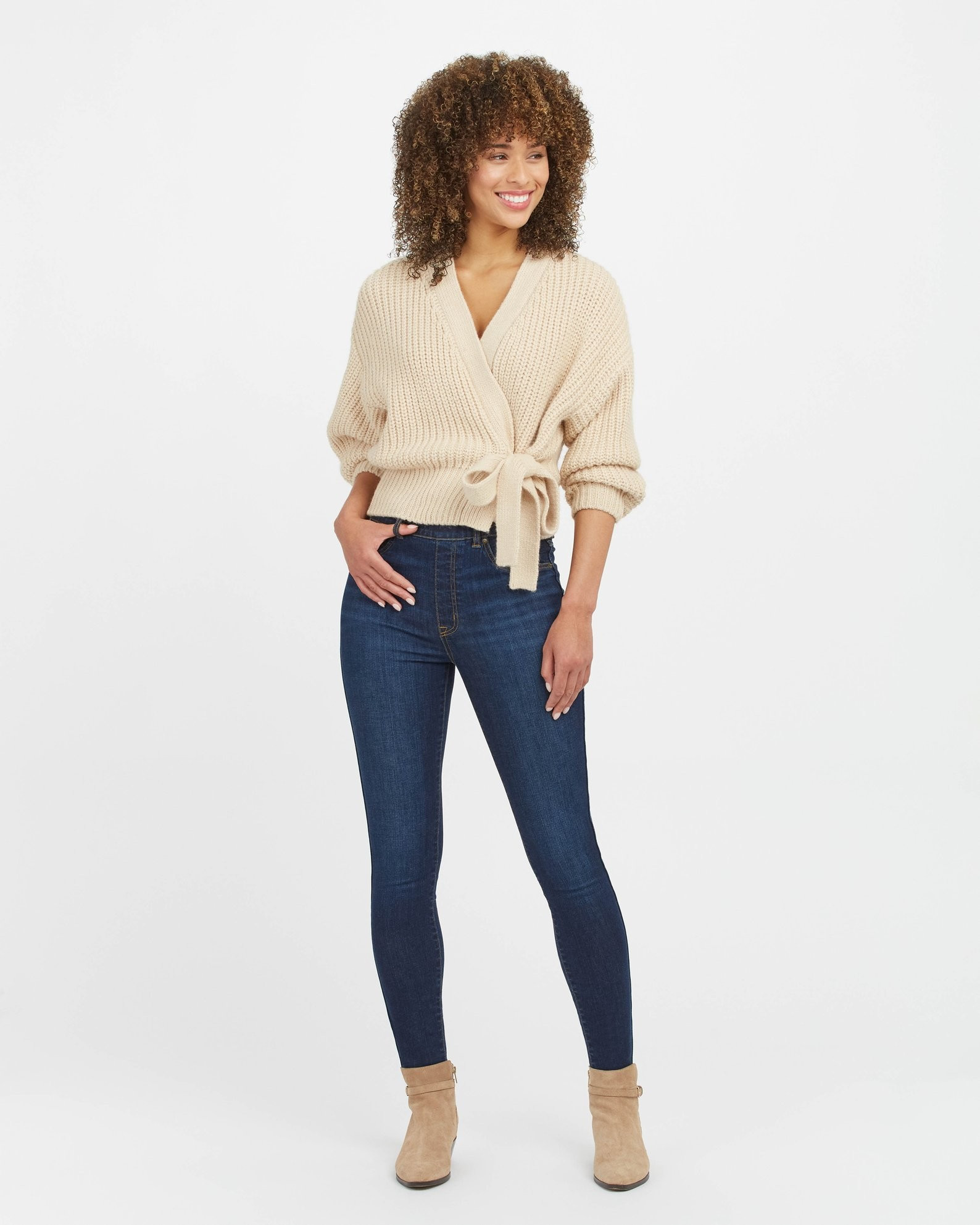 Ankle Skinny Jeans, Midnight Shade | Spanx