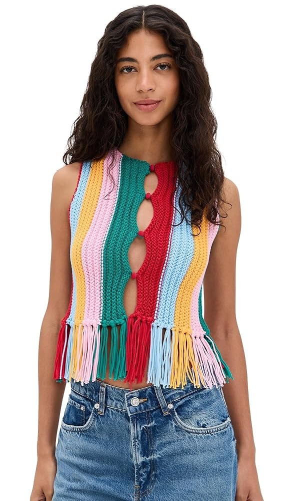 Line & Dot Women's Chlo Top | Amazon (US)