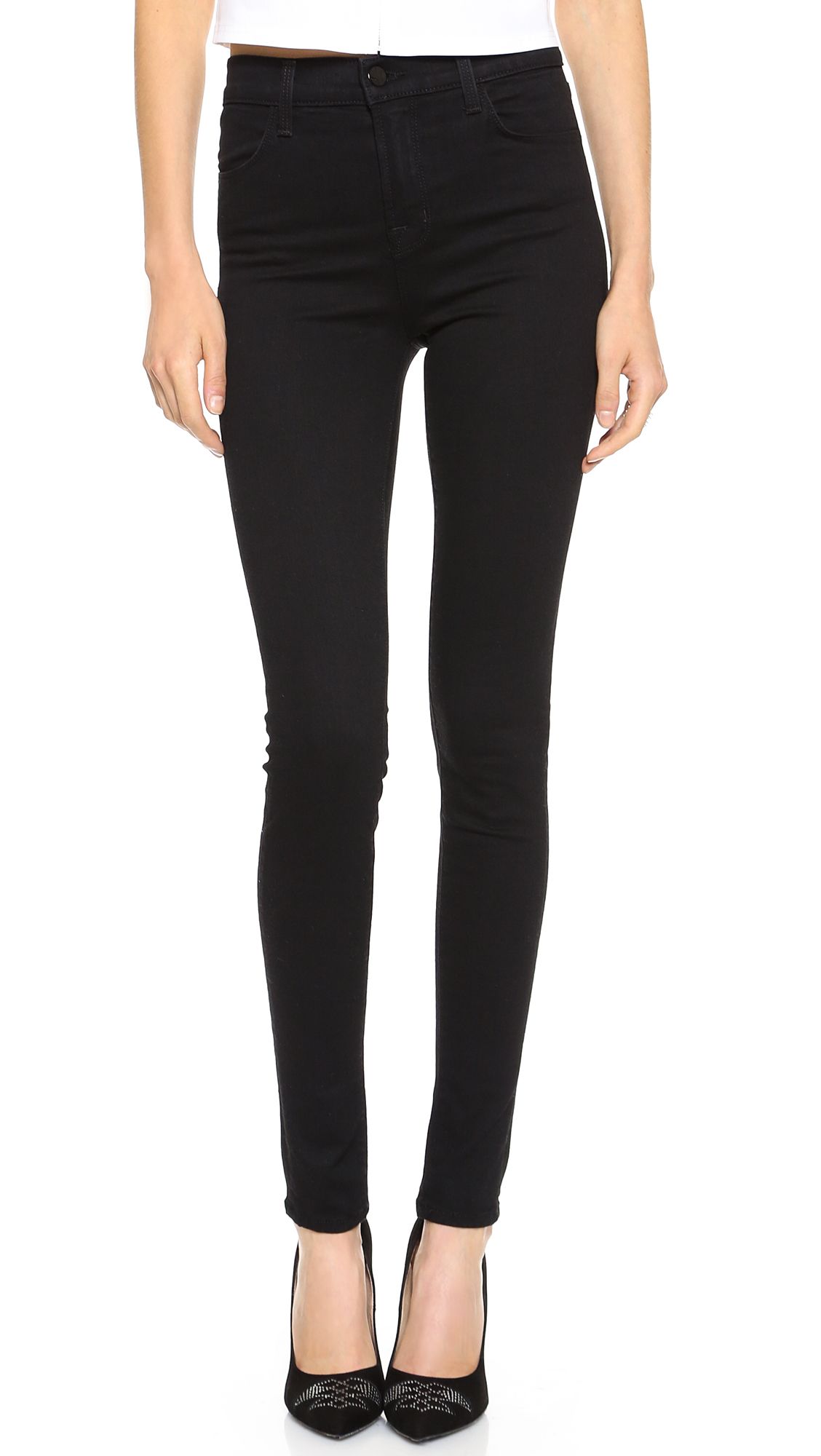 J Brand Maria High Rise Photo Ready Jeans - Vanity | Shopbop