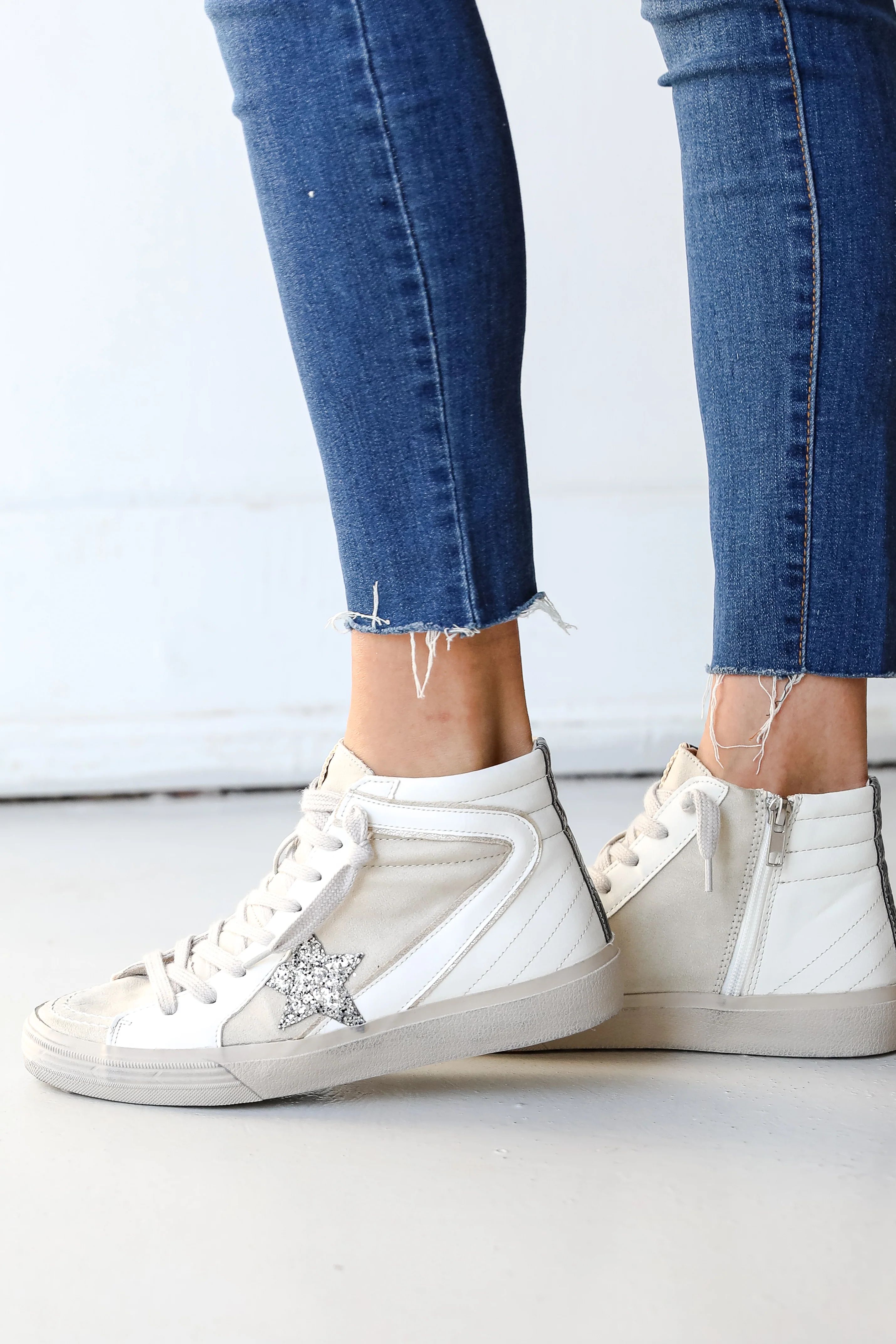 Passion High Top Star Sneakers | Dress Up