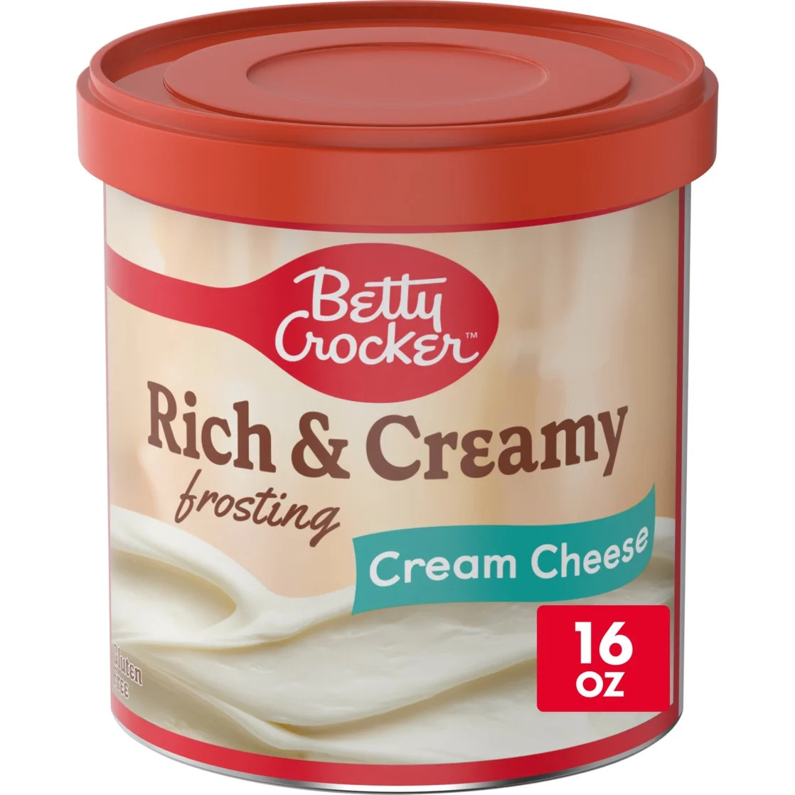 Betty Crocker Rich and Creamy Frosting, Cream Cheese, Gluten Free, Holiday Baking, 16 oz | Walmart (US)