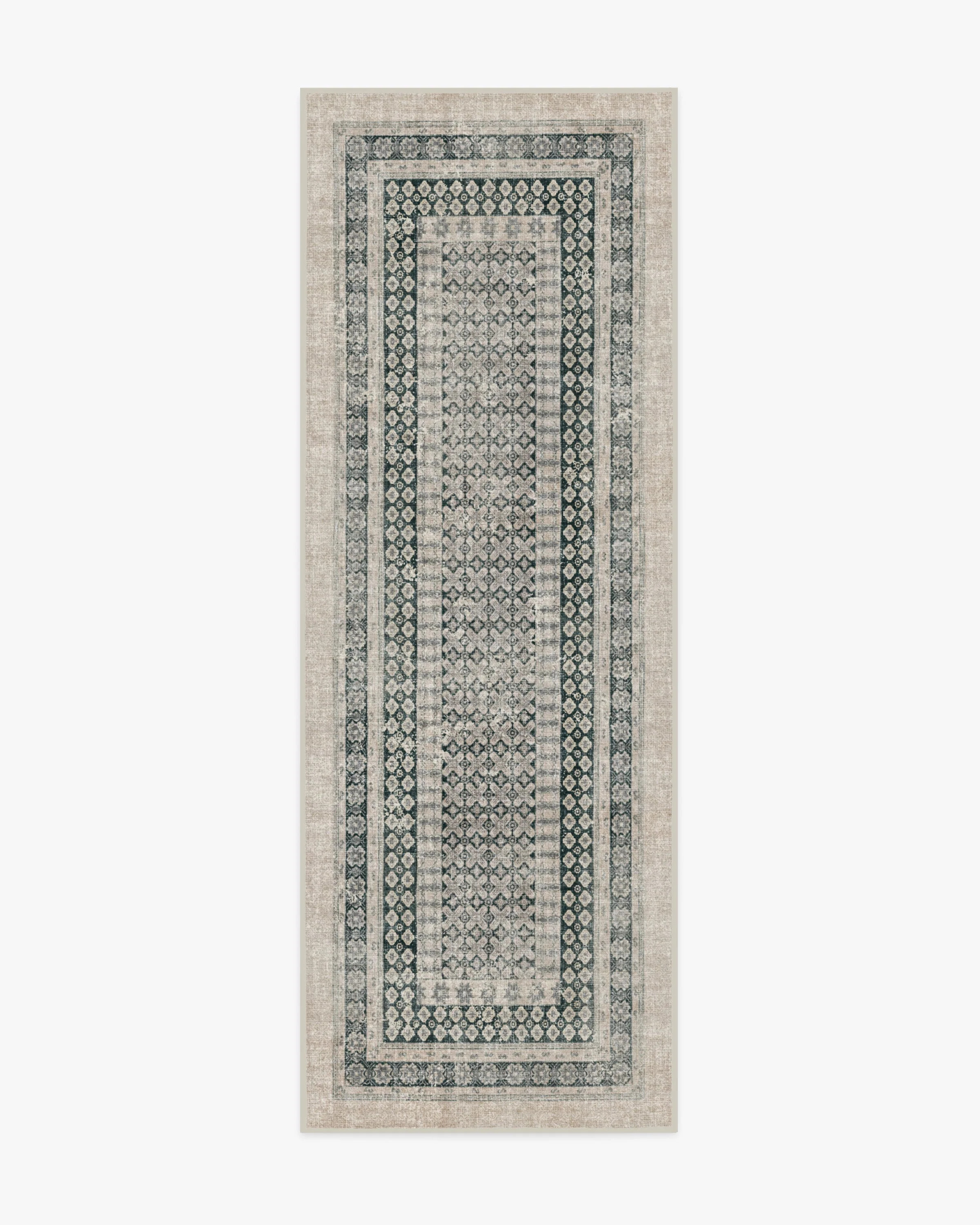 Cyrus Taupe & Soft Charcoal Rug | Ruggable