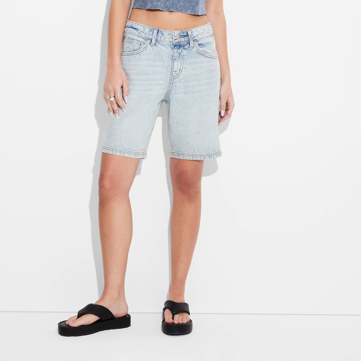 Women's Mid-Rise Jean Shorts - Wild Fable™ | Target