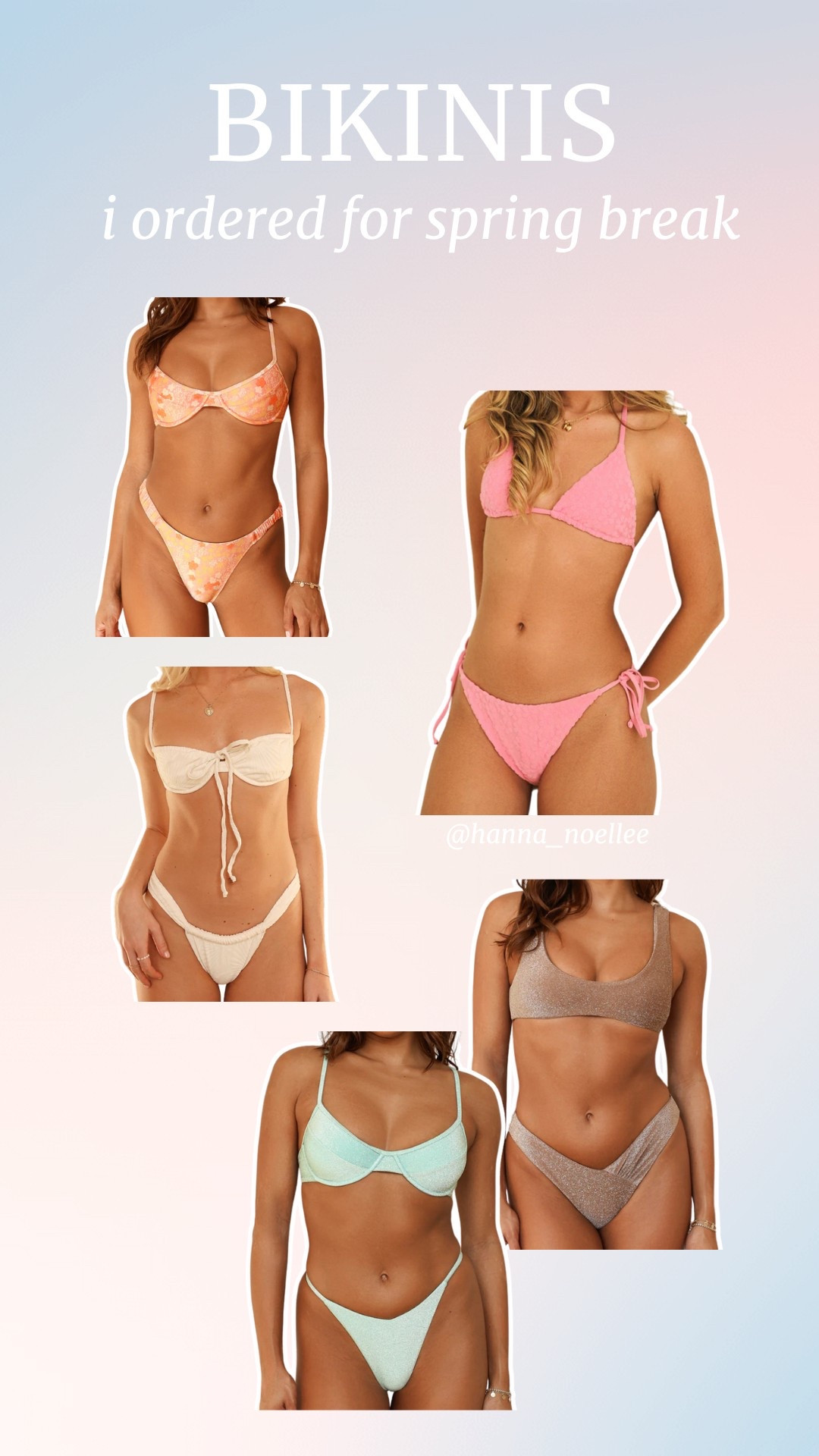 Bikinis I ordered for spring break!

Dippin Daisy, bathing suit, swim, 

#LTKSeasonal #LTKTravel #LTKSwim