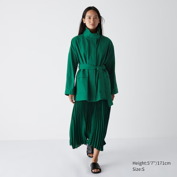 Stand Collar Oversized Coat | UNIQLO (US)