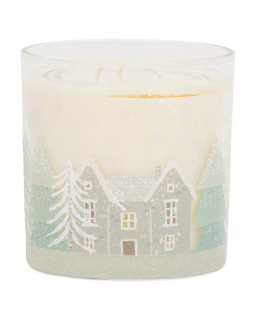 24oz Puffy Color Houses Candle | TJ Maxx