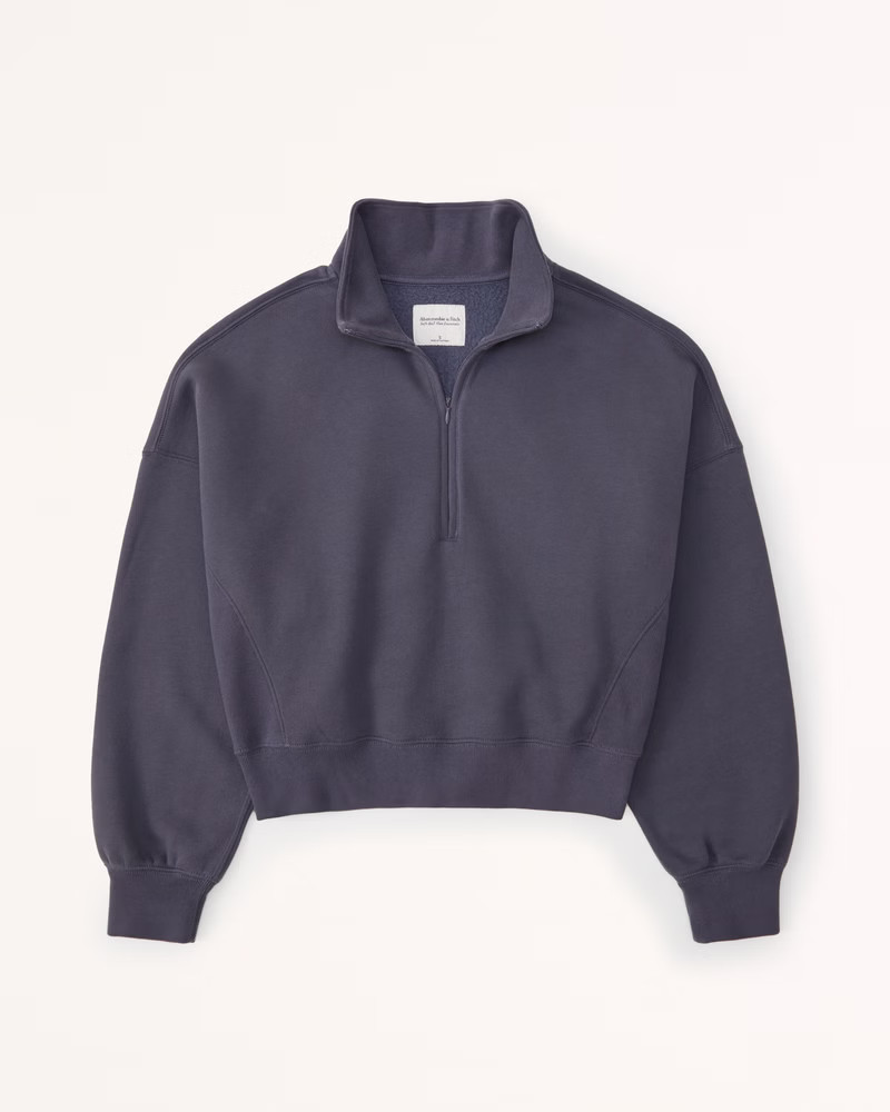Essential Sunday Half-Zip | Abercrombie & Fitch (US)