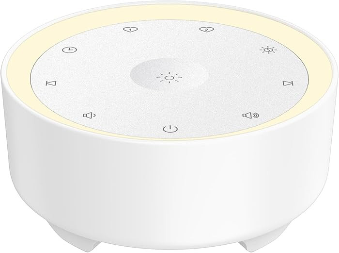 Kipcush Sound Machine & Night Light for Adults/Baby/Kid. White Noise Machine with Max 8H Timer & ... | Amazon (US)