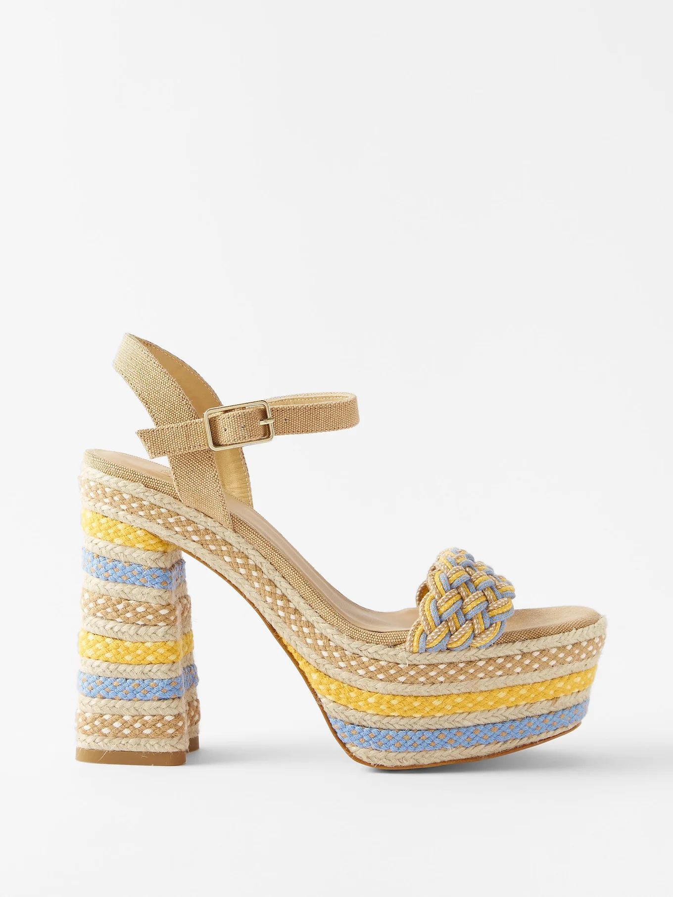 Anne 130 braided platform sandals | Castañer | Matches (US)