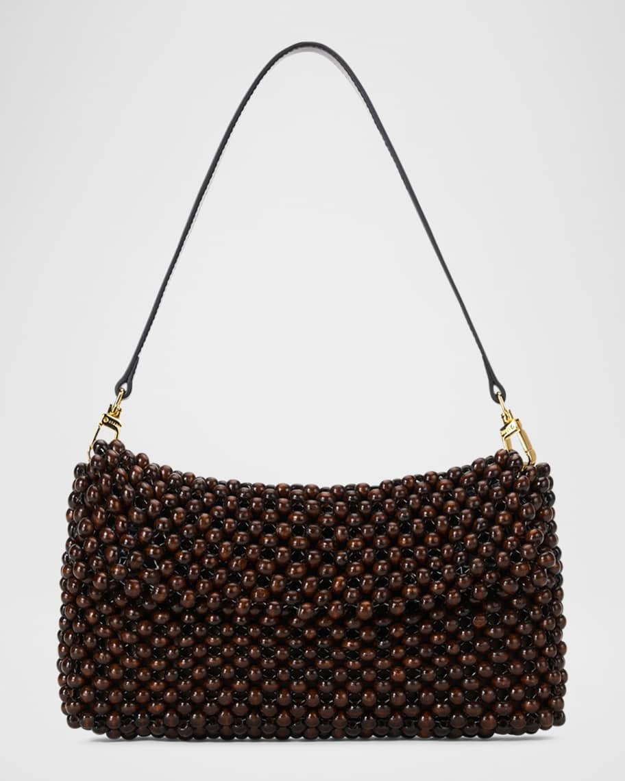 STAUD Timmy Beaded Shoulder Bag | Neiman Marcus