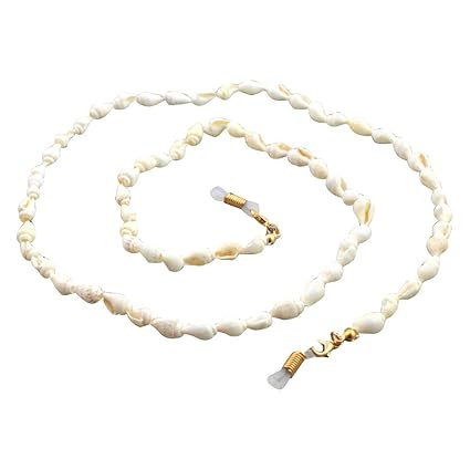 Simdoc Elegant Eyeglasses Sunglasses Holder Eyewear Retainer Chain Reading Glasses Chain Shell Su... | Amazon (US)