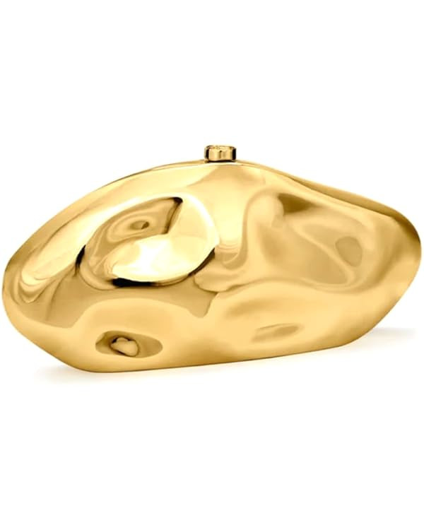 Acrylic Evening Clutch Purse Crossbody Bags Unique Geometric Metallic Lattice Pattern Handbag for... | Amazon (US)