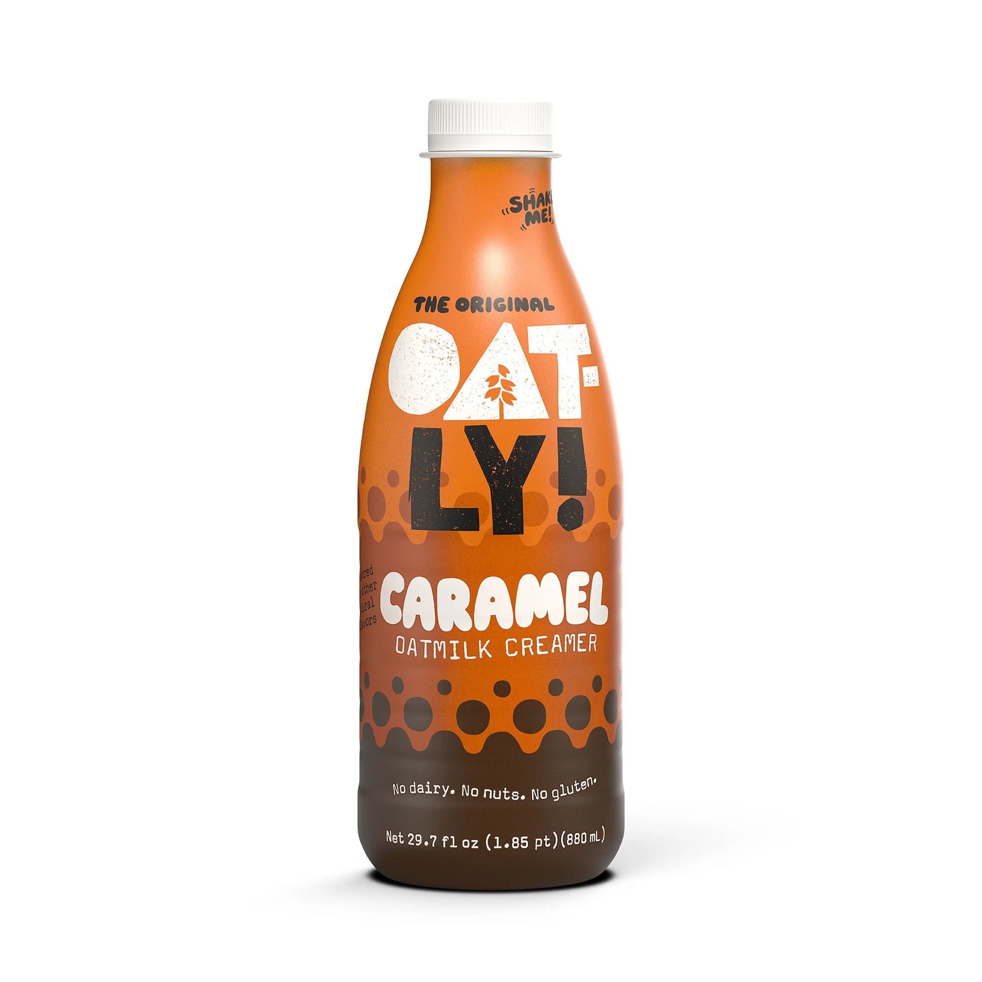 Oatly Caramel Oatmilk Creamer, Dairy Free Coffee Creamer, 29.7 fl oz Refrigerated Carton - Walmar... | Walmart (US)