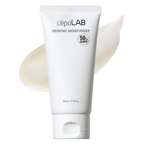 cepoLAB Biogenic Moisturizer with 50% CLEPS®, Daily Face Cream – Long-Lasting Hydration, Korean Skincare for All Skin Types, 2.7 fl.oz | Amazon (US)