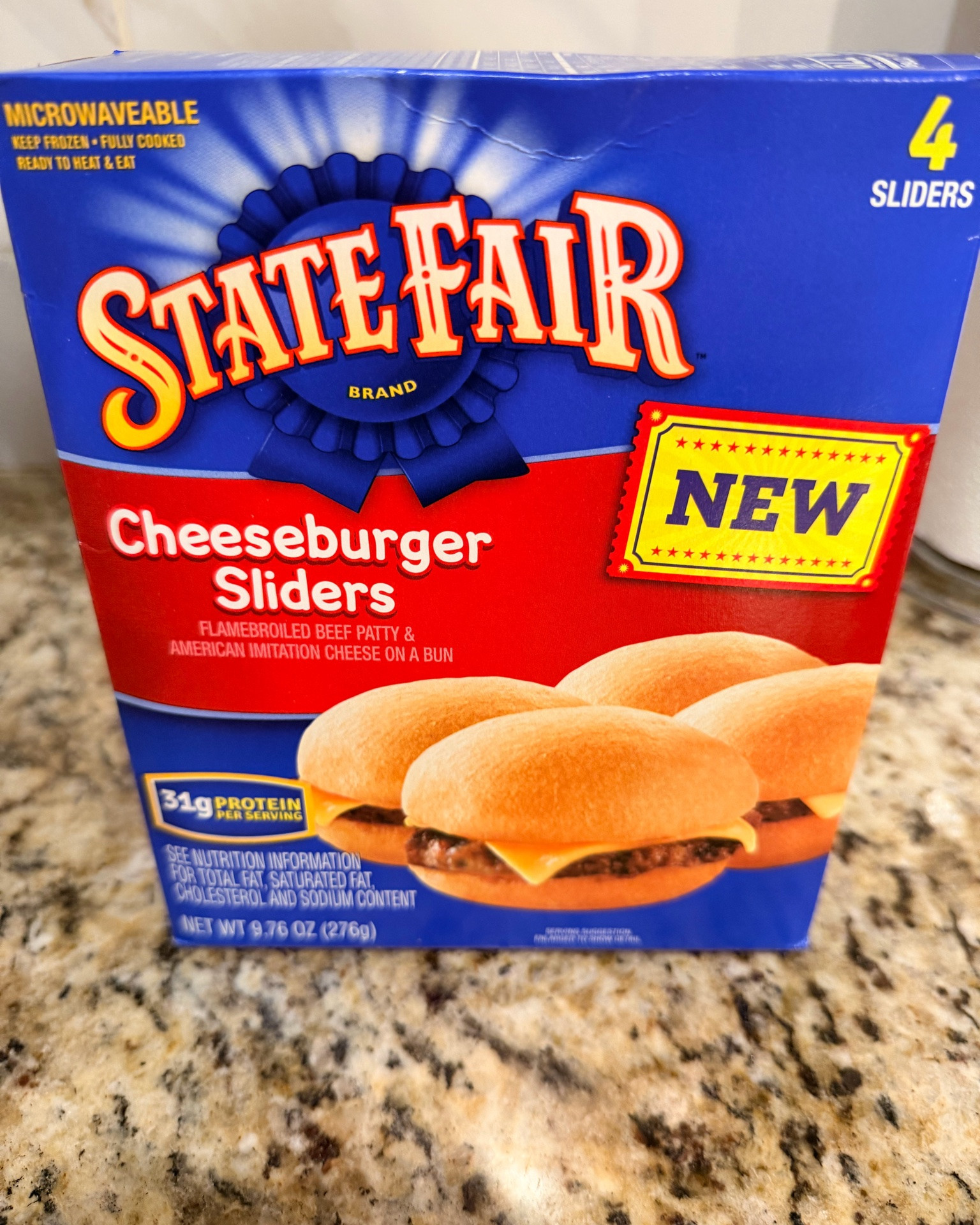 Got these cheeseburger sliders for free @Walmart #walmartpartner