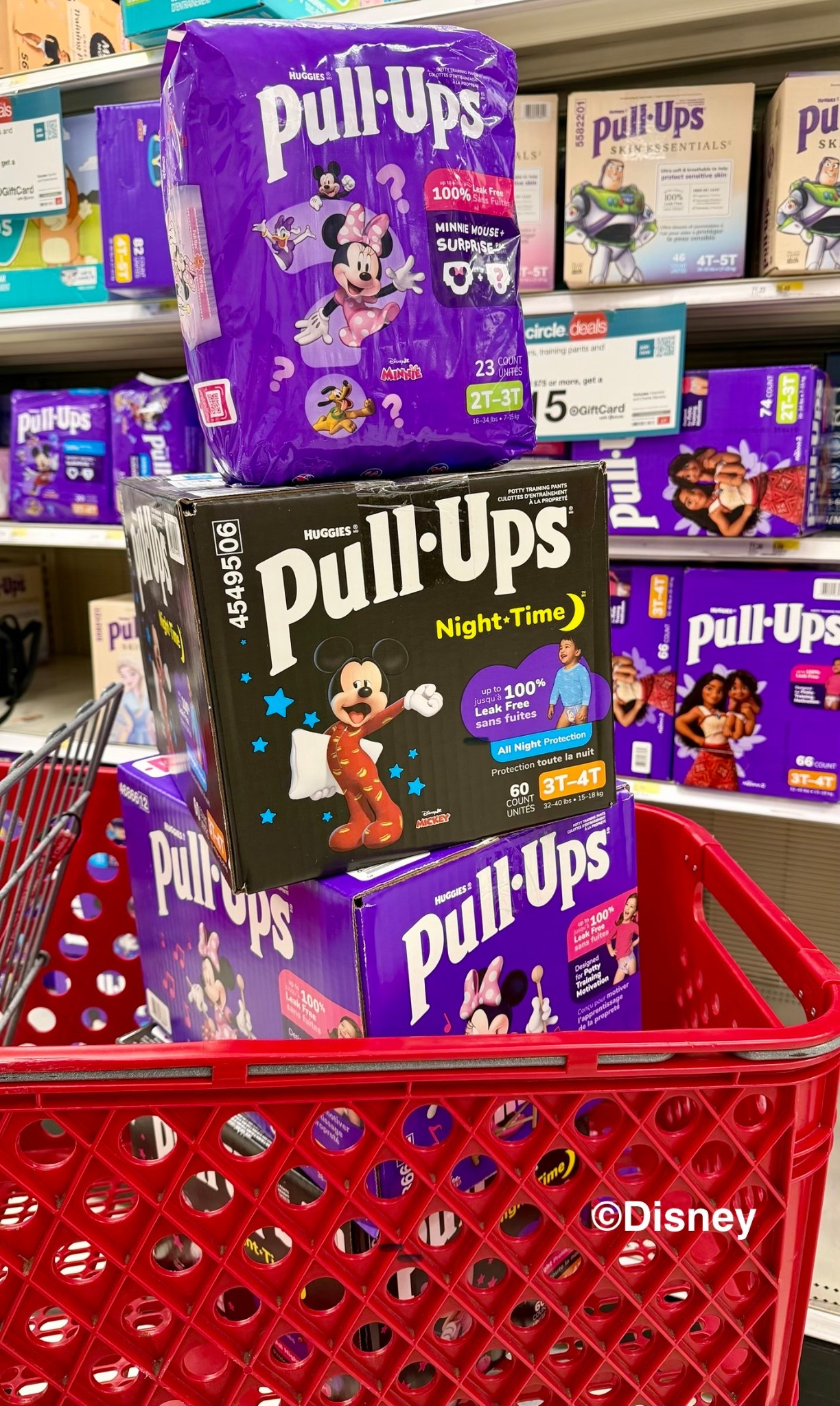 [#ad] Pull-ups made our potty training journey feel a little less stressful and a lot less messy!
From March 29th to April 4th, @target Circle™ is offering BOGO 40% off with select Diapers,
Wipes, and Training Pants. It’s a great time to stock up! Shop all our @disney favorite Pull-ups!


#Pull-Ups #TargetPartner #Target @pullups @target #liketk
Offer: Target Circle™ Deal: BOGO 40% off with select Diapers, Wipes, and Training Pants
Eligibility: Target Circle™ Membership
Availability: Sunday March 29th - Saturday April 4th, 2026, offer expires at 11:59pmPT.
Terms & Conditions: Category Deal. Valid in store or online. Limit one coupon/deal per Target
Circle™ account. No other same department/category coupon/deal/bonus will apply. Offer excludes
items sold & shipped by Target Plus™ Partners and clearance items. Void if copied, scanned,
altered, transferred, purchased, sold or prohibited by law. Coupon/deal expires at 11:59pm PT.
Item(s) may not be available at all stores. Gift cards and tax will not be included in determining
purchase total. Target GiftCard not valid as payment on this purchase; terms and conditions apply.
Quantities limited; no rain checks. No cash value. For full details on our Price Match policy, see

#LTKBaby #LTKKids #LTKmomlife