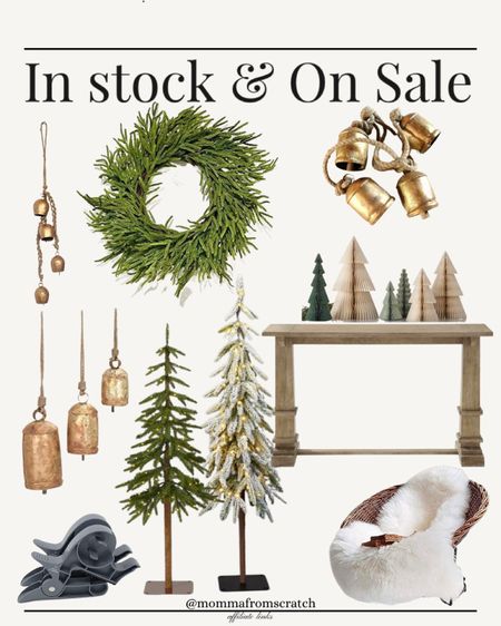 Holiday decor, amazon Christmas decor, gold bells, Christmas bells, console table, Christmas trees, holiday wreath, 

#LTKSeasonal #LTKHoliday #LTKsalealert