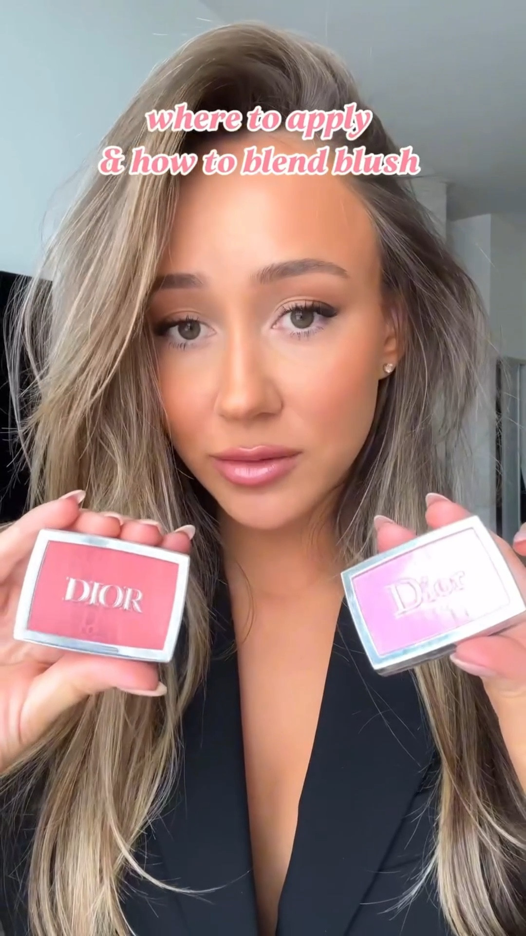 where to apply + how to blend your blush- I’m wearing @diorbeauty blush in shade Rosewood 💗 























#blush #makeuplesson #blushtutorial #diorbeauty

#LTKbeauty #LTKcanada