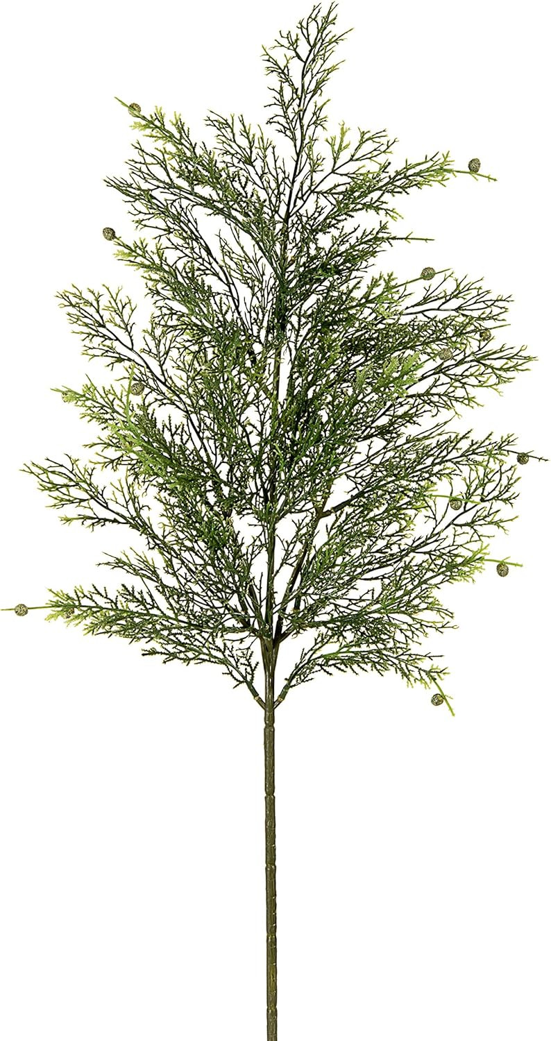 Amazon.com: Vickerman 27" Artificial Cedar Spray. Includes 2 Sprays per Pack. : Home & Kitchen | Amazon (US)