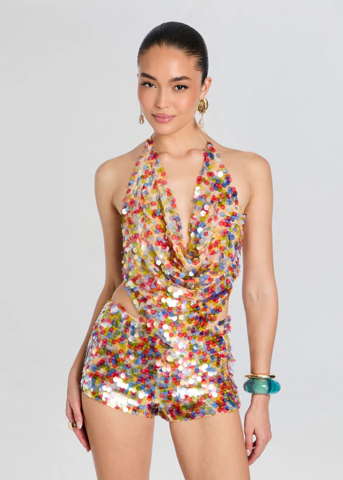 Mistral Sequin Top | Retrofete