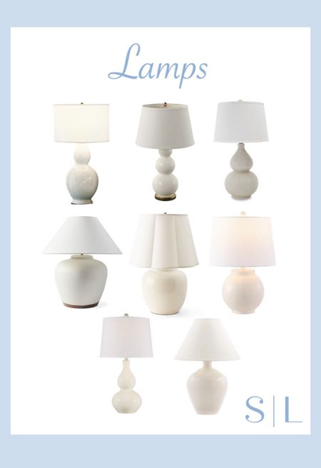 Rounded up some similar lamps to the ones I have in my living room, family room, and guest room!

Home decor

#LTKstyletip #LTKhome