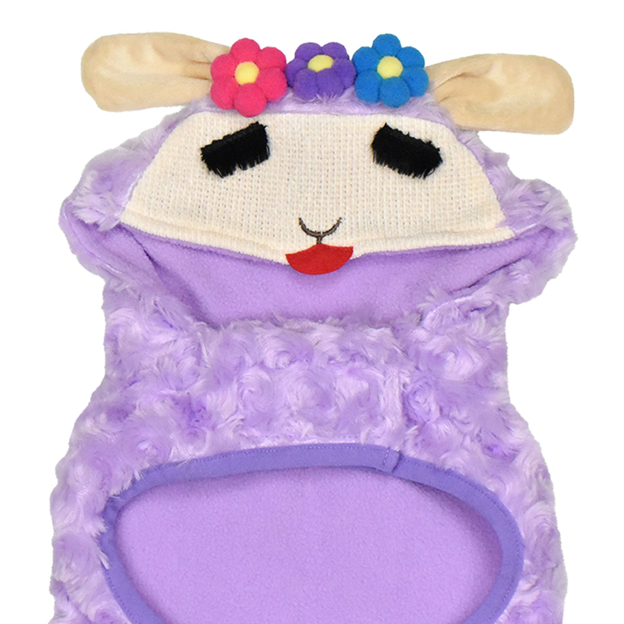 Lamb Chop Purple Hoodie Costume | PetSmart