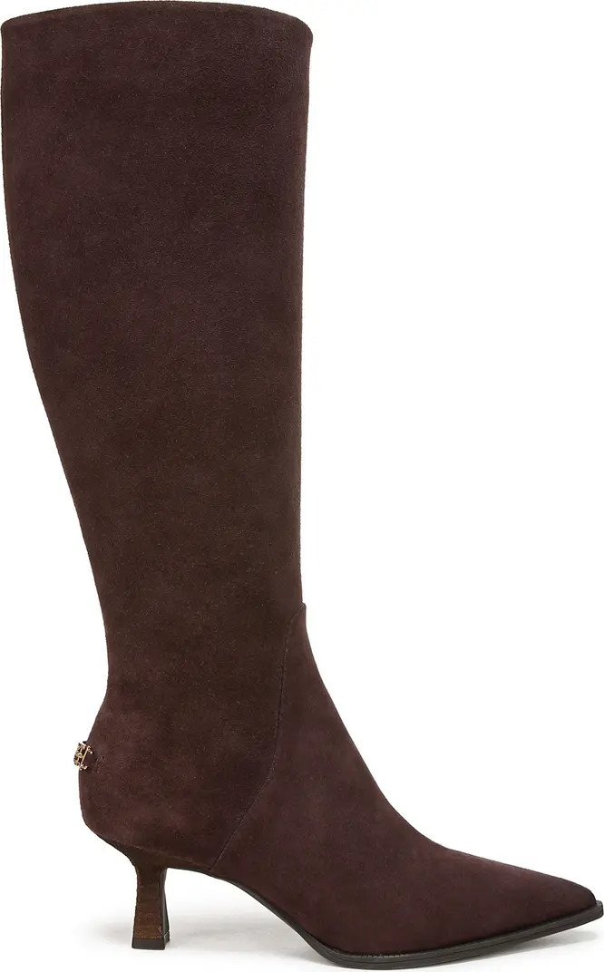 Yulia Pointy Toe Knee High Boot (Women) | Nordstrom