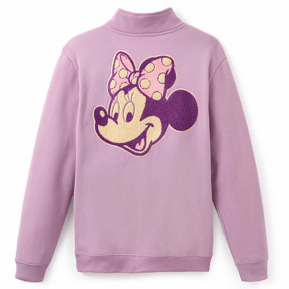 Minnie Mouse 1/4 Zip Pullover for Adults – Exclusive | Disney Store