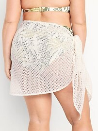 Crochet Sarong Swim Skirt | Old Navy (US)
