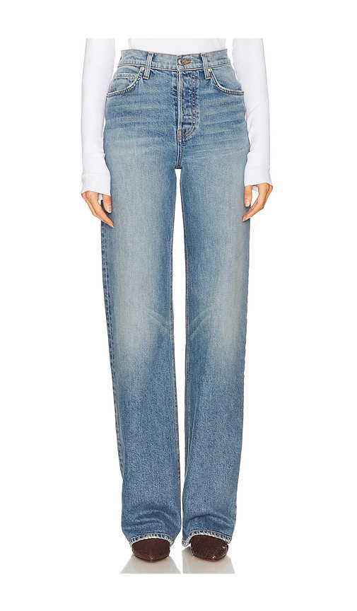 GRLFRND JEANS BROOKLYN in Blue. Größe 25. Also in 23, 24, 26, 27, 28, 29, 30, 31, 32. | Revolve Clothing (Global)