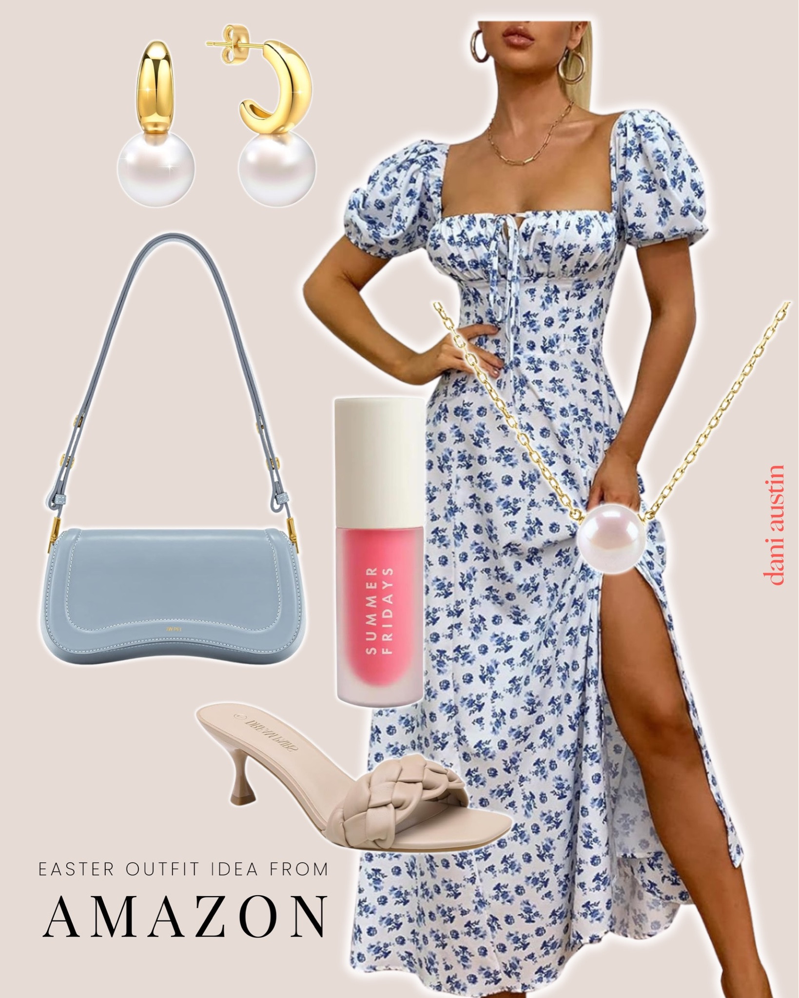 Blue floral dress from Amazon for spring 🩷

#LTKfindsunder100 #LTKfindsunder50 #LTKSeasonal