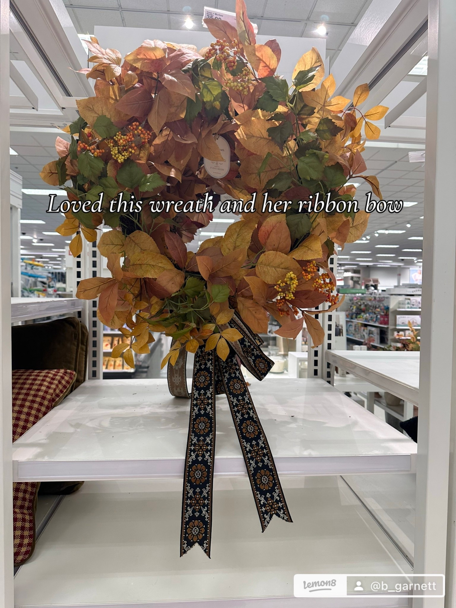 Loved the decorative ribbon on this wreath. There’s a moody wine colored version as well 

Wreath | front door decor 

#LTKFindsUnder50 #LTKSeasonal #LTKHome