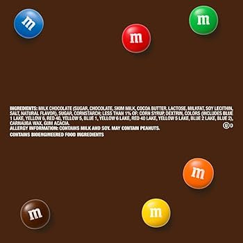 M&M'S Milk Chocolate Candy, Party Size, 38 oz Bag | Amazon (US)