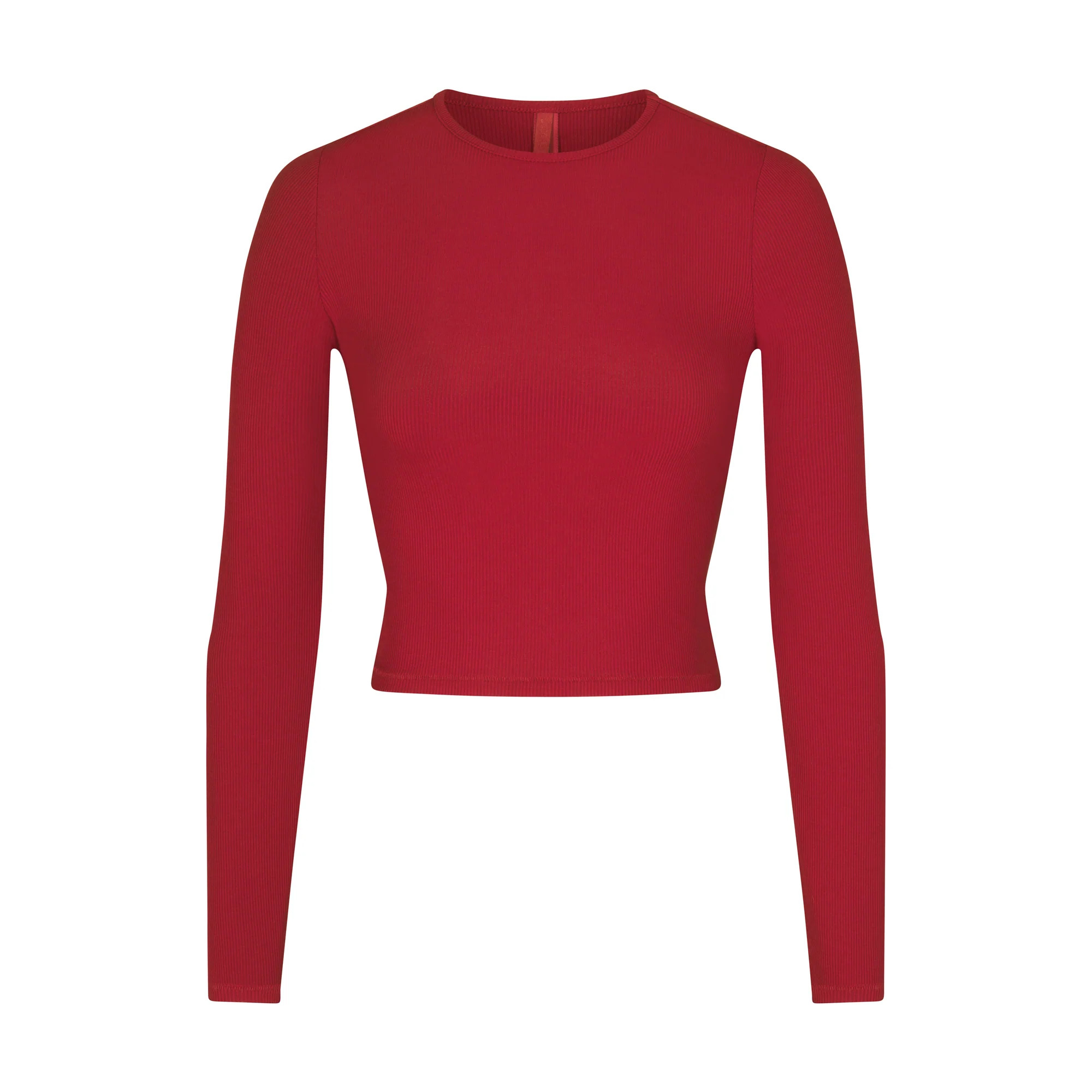 LONG SLEEVE CROP TOP | SKIMS (US)