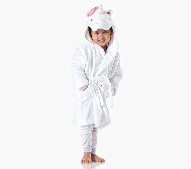 Unicorn Rainbow Critter Robe | Pottery Barn Kids | Pottery Barn Kids