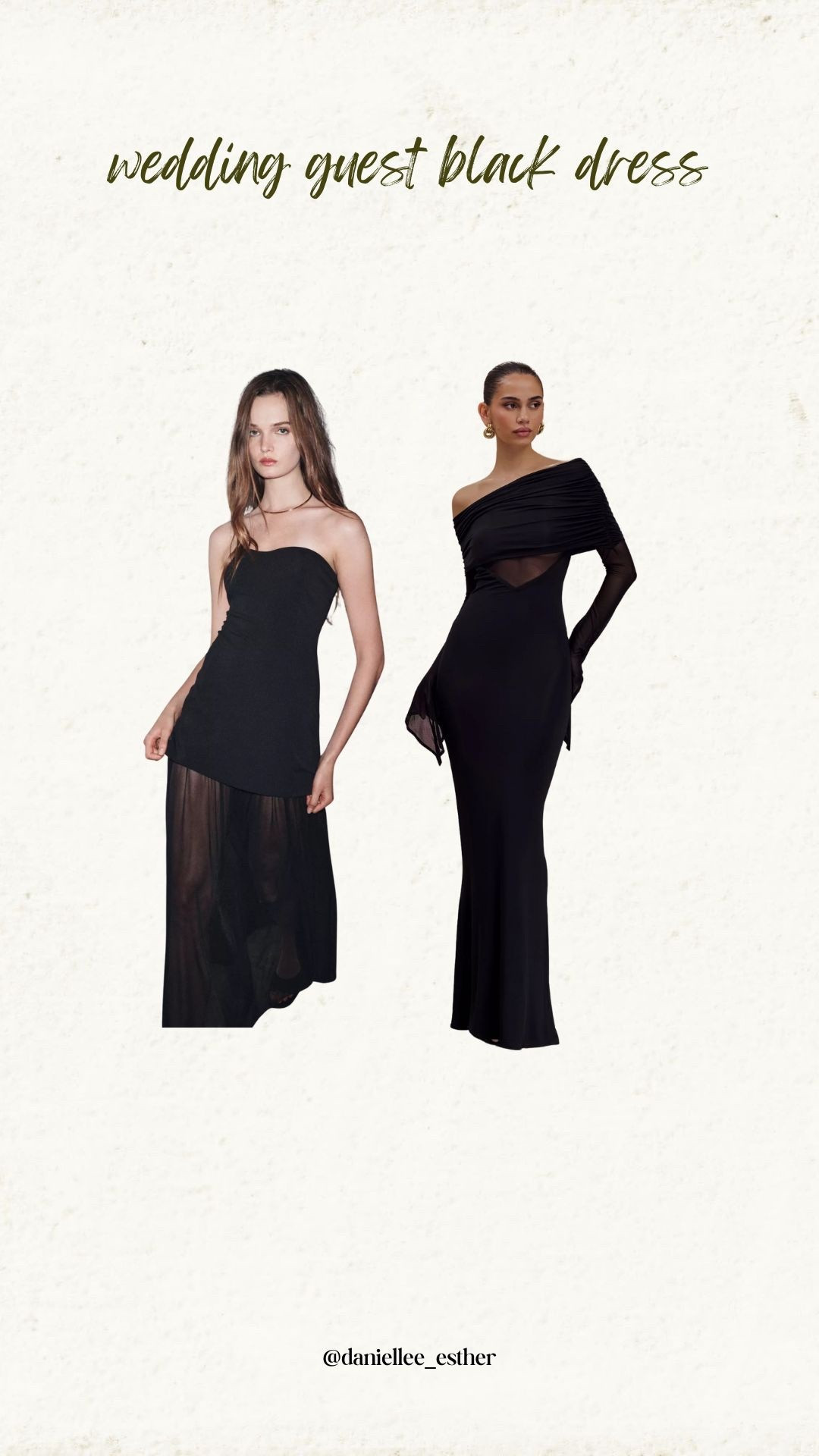 Black dress wedding guest 

#LTKWedding #LTKootd