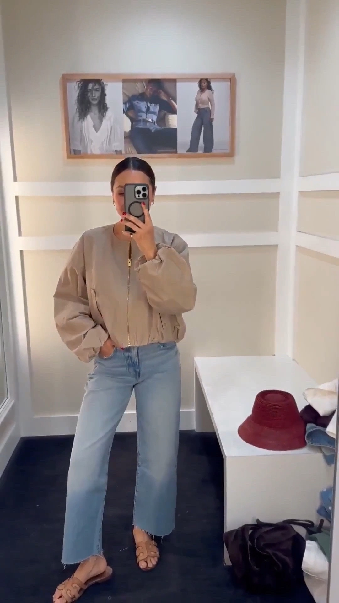 Transitional fall outfit from Madewell 

Bubble hem jacket — wearing xs, on sale 
PV wide leg crop jeans — wearing the reg length, linked to this years style

#LTKxMadewell #LTKSeasonal #LTKootd