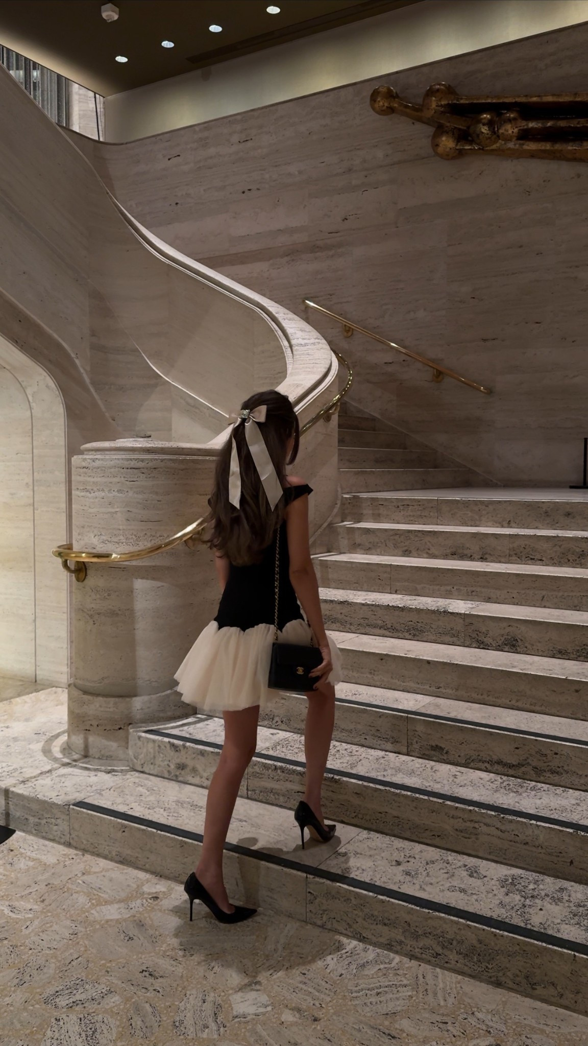 Perfect outfit to see the Nutcracker ballet! The fit is TTS, I’m wearing size XS. ✨

NYC holiday outfits, black dress with cream skirt, satin hair bow, Chanel bag, holiday party outfits 

#LTKHoliday #LTKParties #LTKFindsUnder100

#LTKSeasonal #LTKHoliday #LTKFindsUnder100