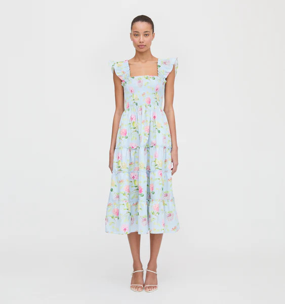 The Ellie Nap Dress - Hydrangea Chintz | Hill House Home US