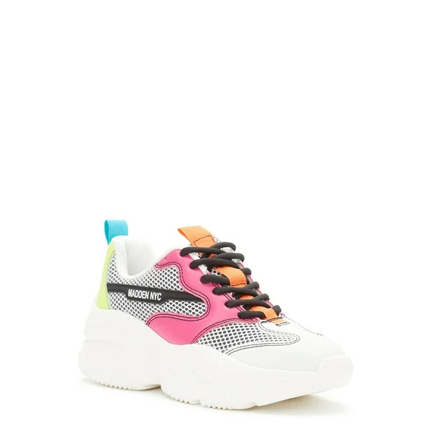 Madden NYC Women’s Dad Sneakers - Walmart.com | Walmart (US)