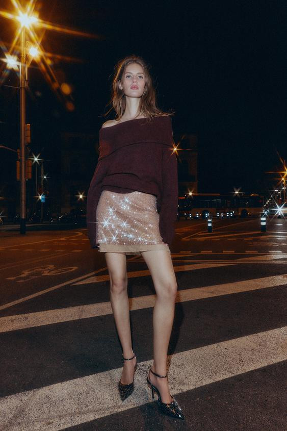 STRAPLESS KNIT JUMPER | Zara US