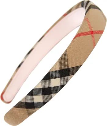 Burberry Vintage Check Headband | Nordstrom | Nordstrom