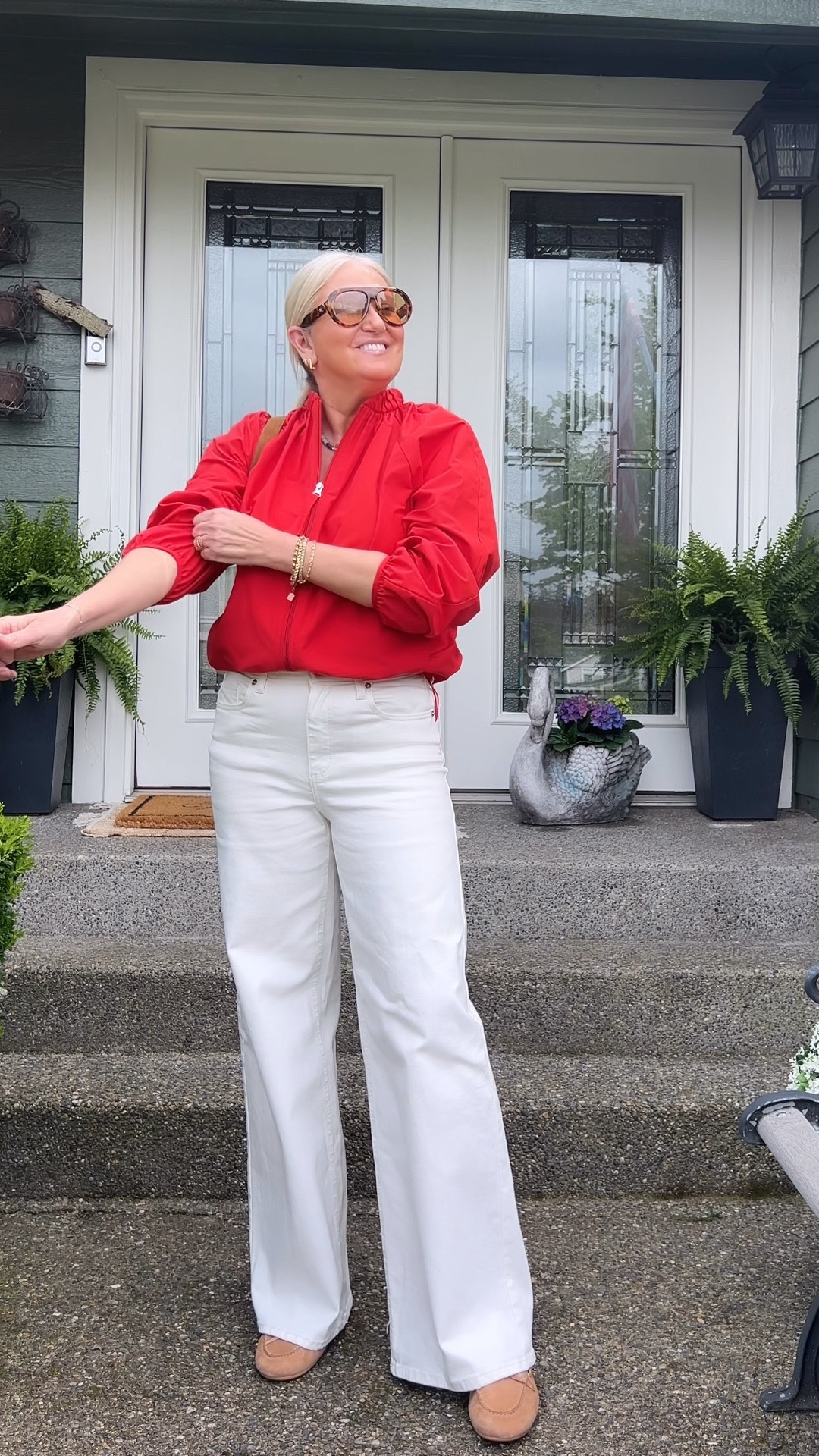 The $28 jeans breaking the internet! 
Size up one!! 
Linked similar jackets 
Shoes tts

#LTKOver40 #LTKdayinmylife #LTKgrwm