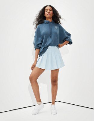 AE Super High-Waisted Pleated Tennis Skirt | American Eagle Outfitters (US & CA)