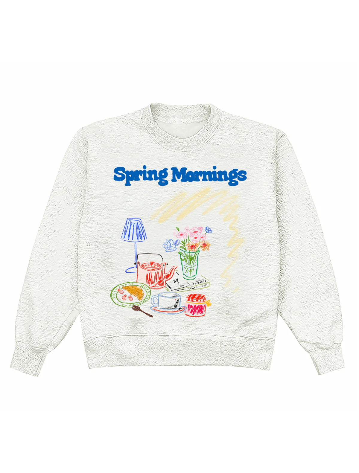 Spring Mornings Crewneck | Shop Kristin Jones