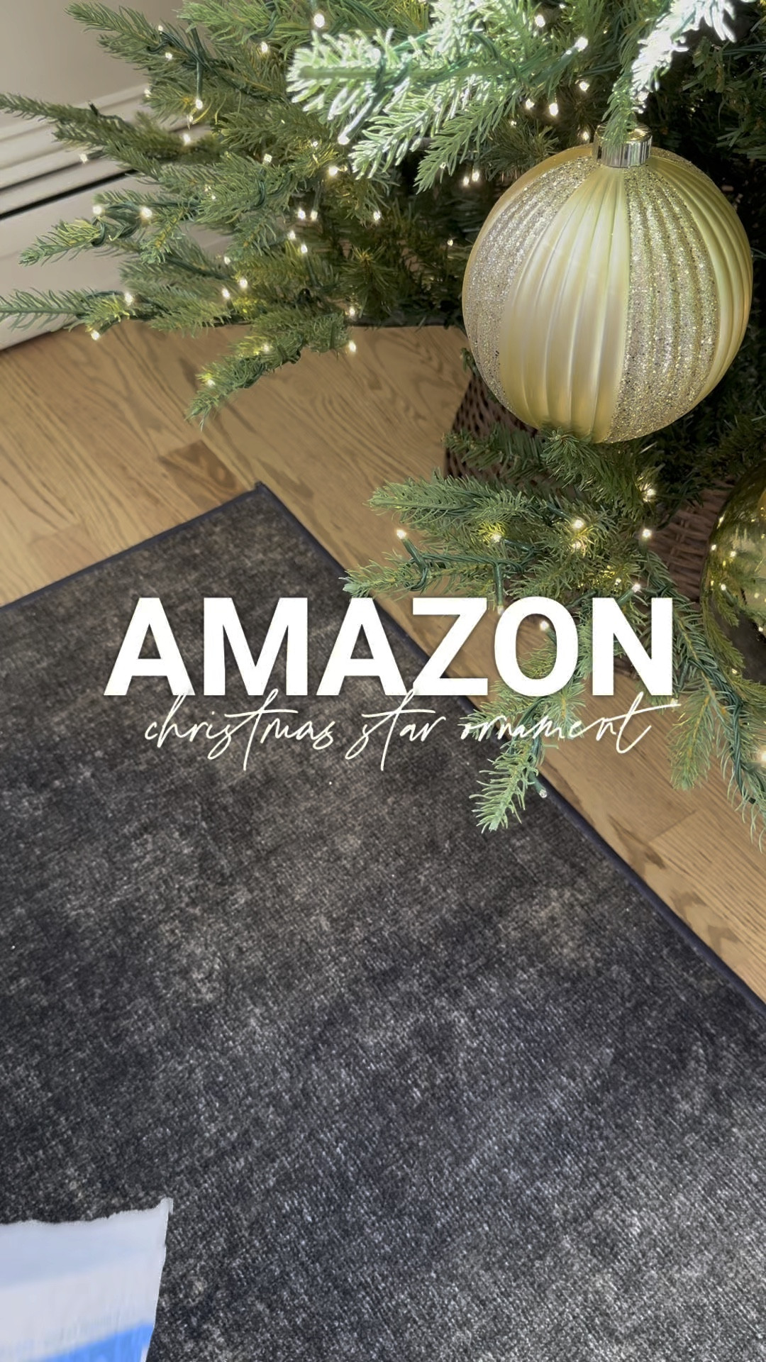 Amazon Find: I fell in love with these Christmas star ornaments for our golden tree theme this year ⭐️

#LTKHoliday #LTKSeasonal #LTKVideo