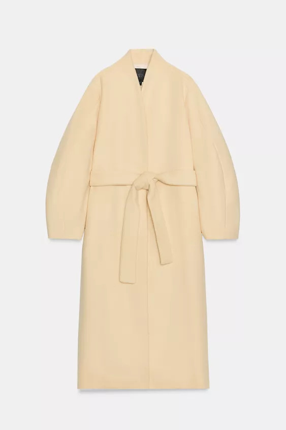 OVERSIZED WOOL BLEND COAT ZW COLLECTION | Zara DE