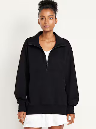 Dynamic Fleece Half-Zip Tunic | Old Navy (US)
